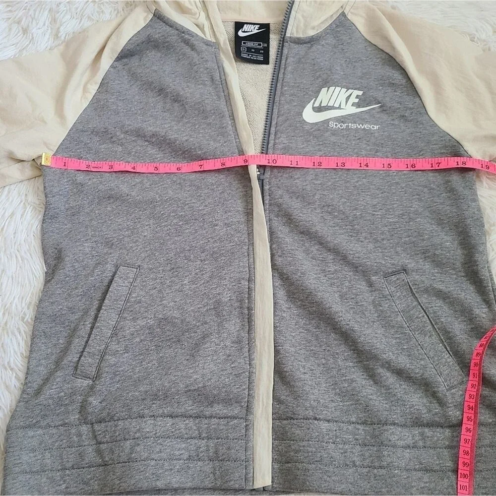 Nike Sportswear Heritage Full Zip Hooded Jacket Kids Size XL